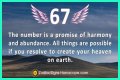 
ANGEL NUMBER 67
