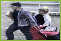Emma Roberts & Evan Peters got dramatically engaged over the holidays