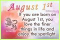 Famous birthdays for August 1
