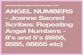 
Repeating Angel Numbers - 8's and 7's  (8877, 8787, 88877 etc)
